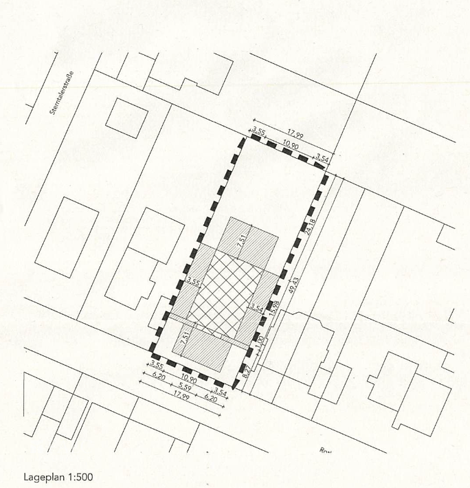 genehmigter Vorbescheid Lageplan